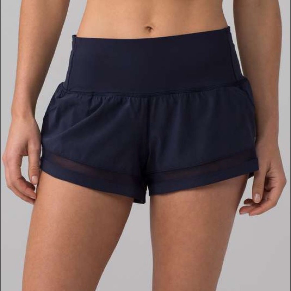 Lululemon Pace Perfect Short (3") Navy